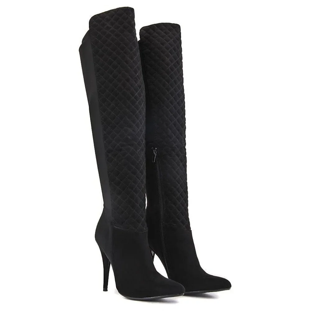 LONESTAR WOMEN'S KNEE-HIGH BOOT – Black